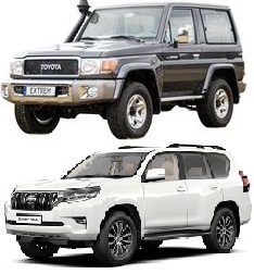 Toyota Land Cruiser futómű