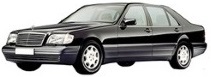 Mercedes S osztály W140 1991 - 1997 futómű