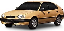 Toyota Corolla E110 1997 - 2002 futómű