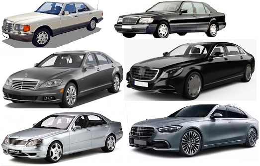Mercedes S-Klasse futómű