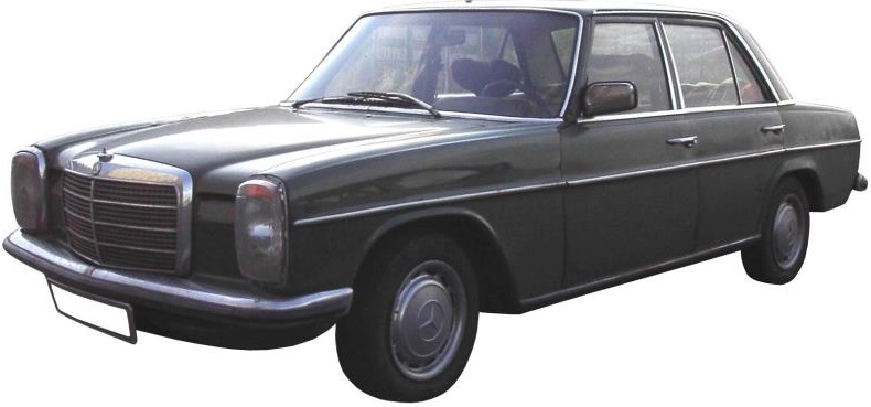 Mercedes W114- W115 futómű