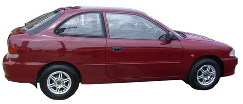 Hyundai Excel futómű