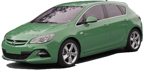 Opel Astra J futómű