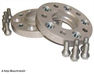 H&R Bmw E30, 4x100-ról 5x130-ra, agyméret: 57mm-ről 72mm-re, 40mm-es alumínium osztókör módosító 
