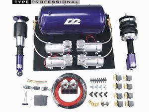 D2 Racing Bmw E46 330 98~04-ig (Professional) airride komplett szett 