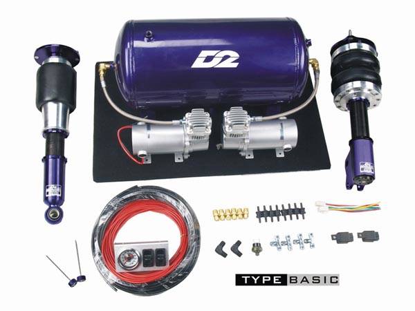 D2 Racing Audi TT 2WD 06~tól (Basic) tuning futómű 0