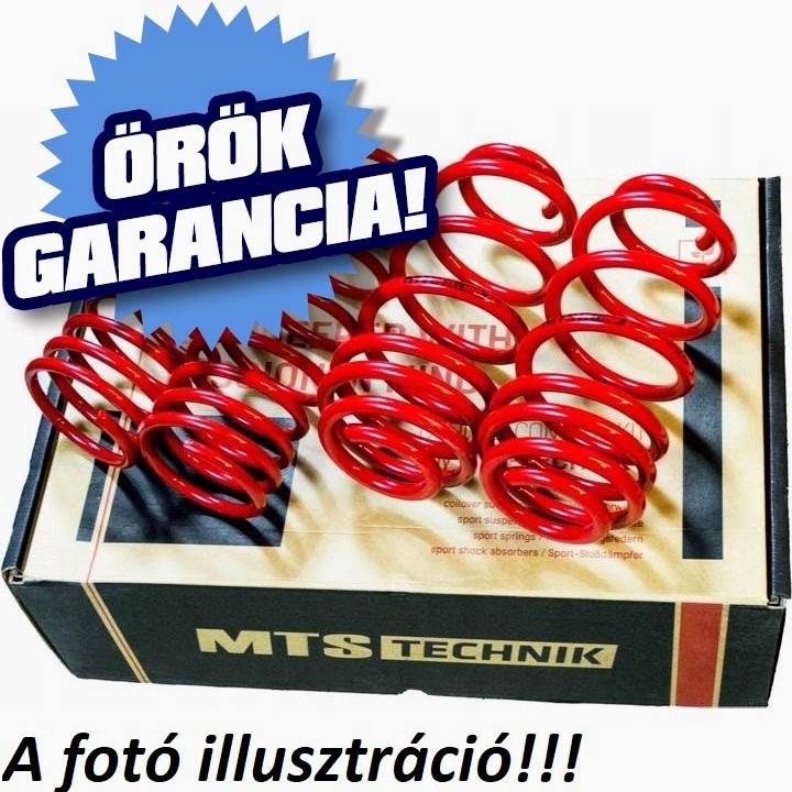 MTS-Technik Audi 80, B2, Sedan, 1.6D, 1.6TD, 1.9, 2.0, 1979.08 -1986.09-ig, -60/40mm-es ültetőrugó 0