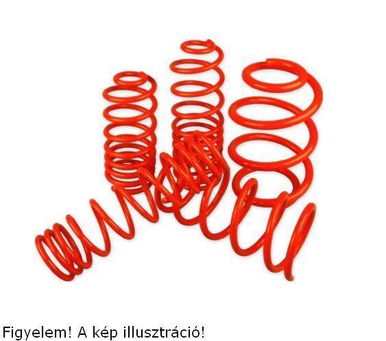 Merwede Renault Megane összes, 1.4, 1.4 16V, 1.6, 1.6 16V, 1995-2002-ig, 1 pár első rugó, -30mm-es tuning futómű 0